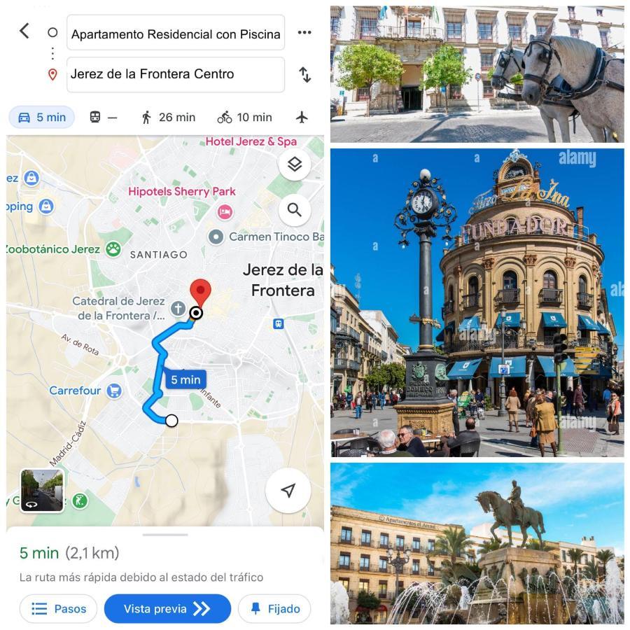 Appartamento Apartamento Jerez Sur - Con Piscina Y Garaje Jerez de la Frontera Esterno foto